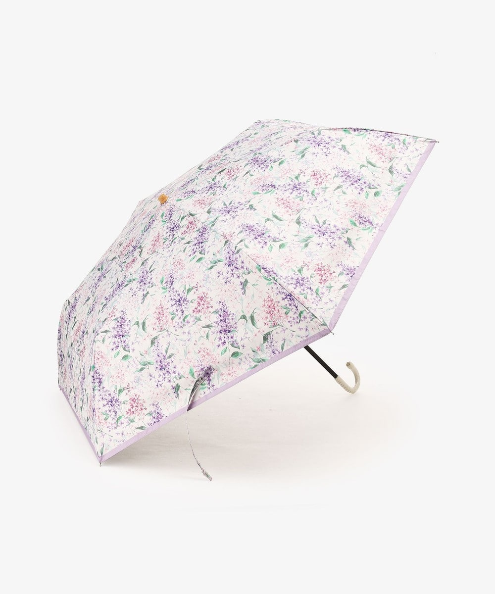 日傘（折りたたみ・長傘・晴雨兼用） ライラック晴雨兼用折りたたみ傘 日傘