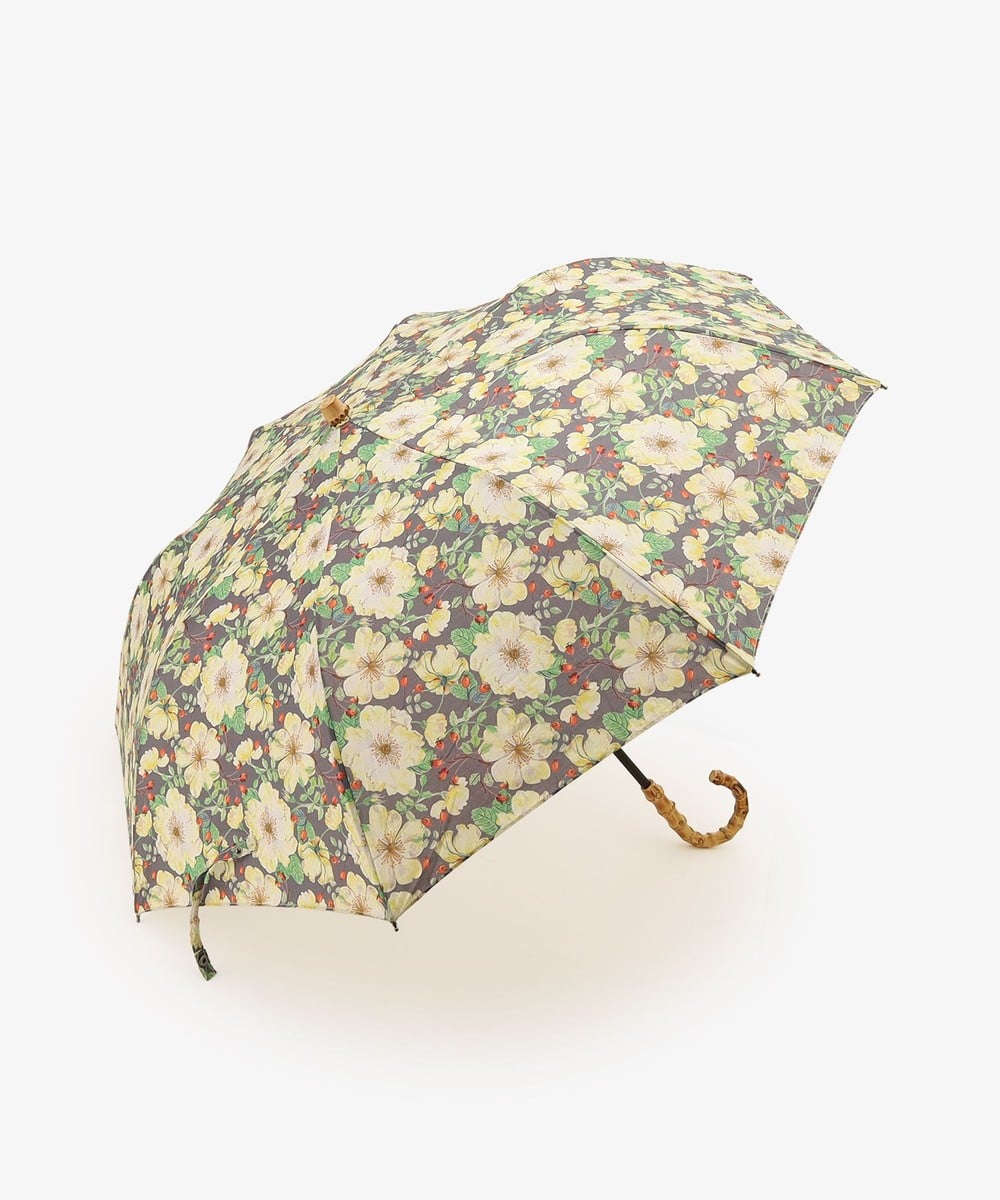 日傘（折りたたみ・長傘・晴雨兼用） 晴雨兼用折りたたみ傘 日傘/リバティプリント