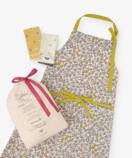 ボタニカルリーフエプロンギフトセット/オンラインストア限定