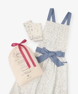 フラワーアートリボンエプロンギフトセット/オンラインストア限定