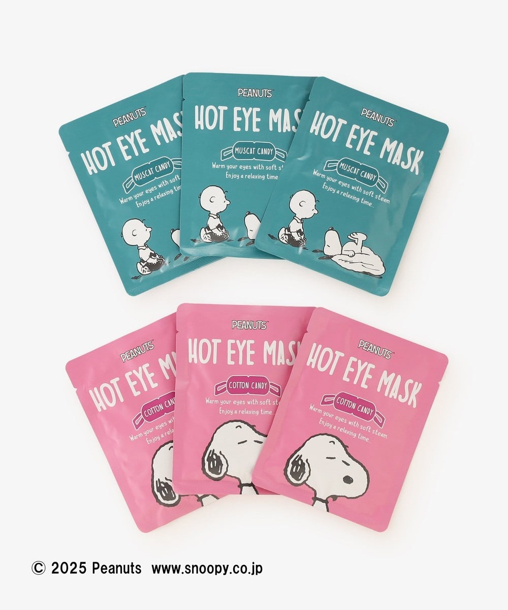 ホットアイケアマスク 6枚入り/Closed Type/アソート/PEANUTS