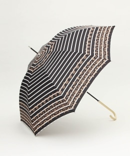 ボーダーレース晴雨兼用長傘 雨傘