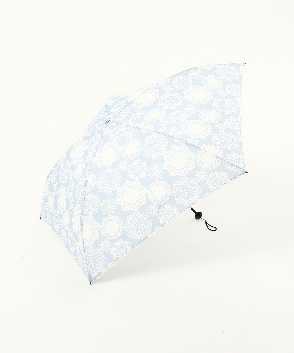 フラワーレース晴雨兼用軽量折りたたみ傘 雨傘 レイングッズ アフタヌーンティー リビング公式通販サイト