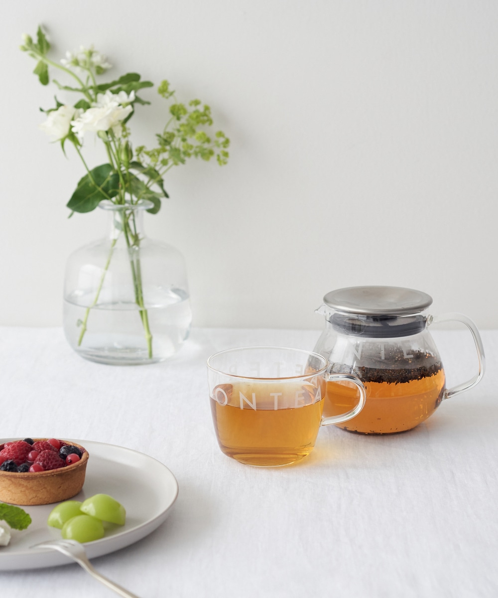 ロゴワークス耐熱ガラスマグカップ For Tea ダイニング アフタヌーンティー公式通販サイト