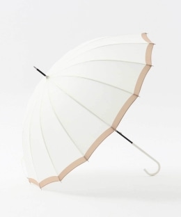 バイカラー晴雨兼用長傘 雨傘