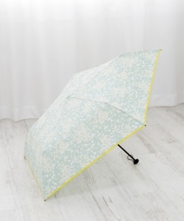 フラワー柄晴雨兼用軽量折りたたみ傘 雨傘