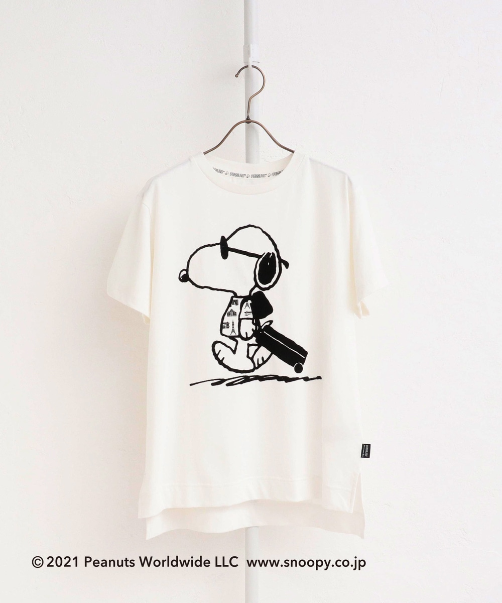 Tシャツ・カットソー PEANUTS/プリントTシャツ