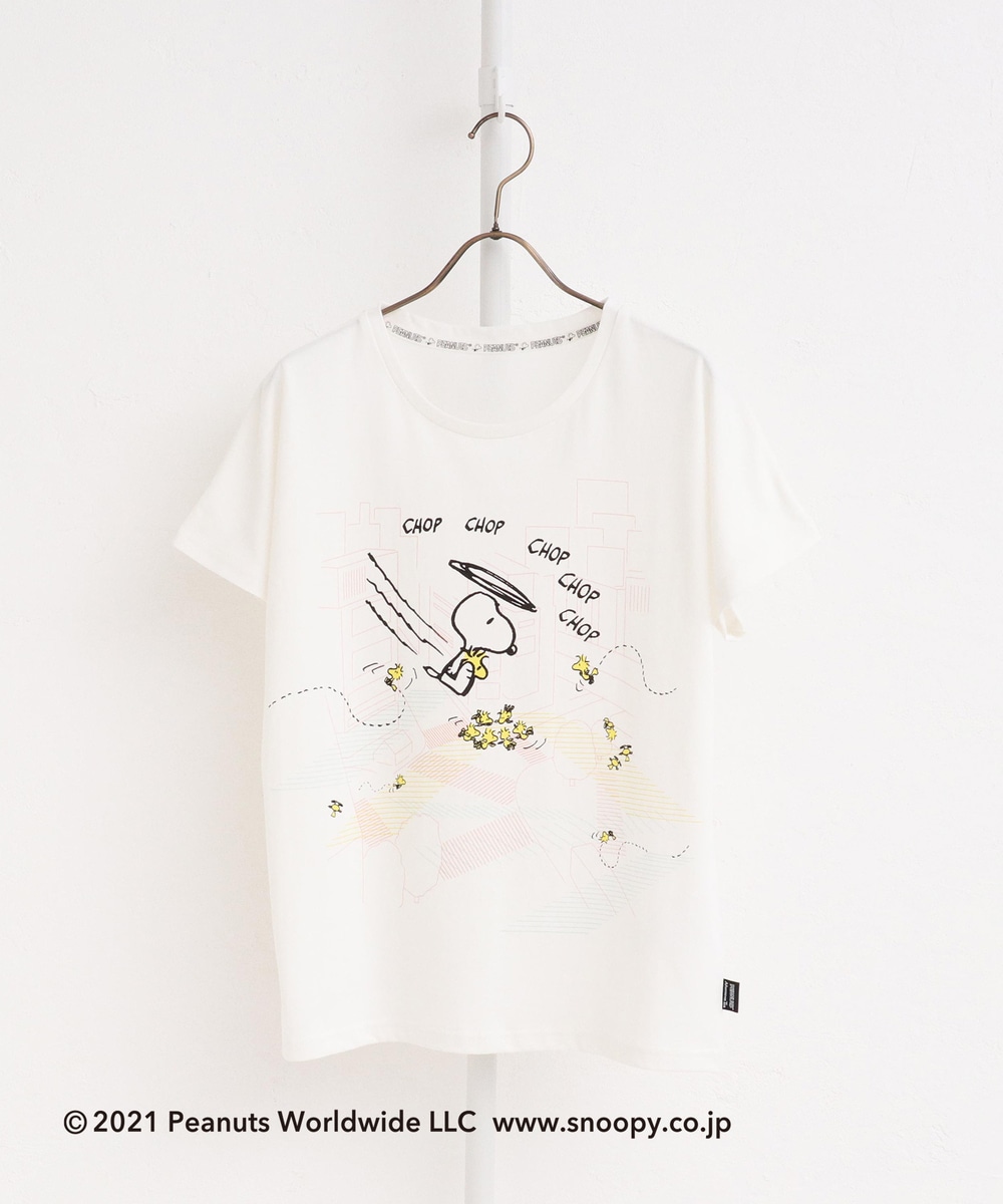 Tシャツ・カットソー PEANUTS/プリントTシャツ