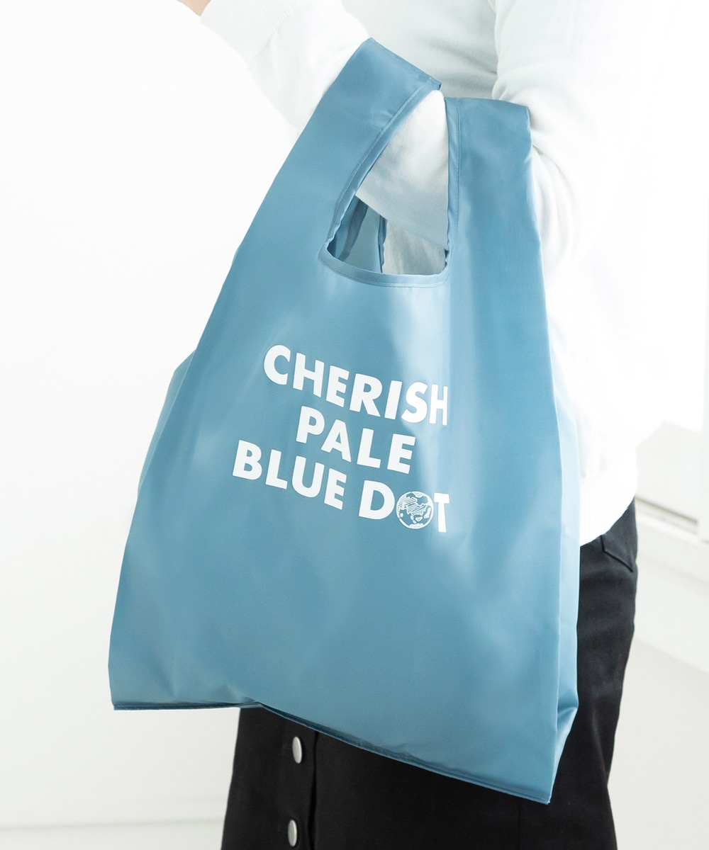 エコバッグ・ショッピングバッグ CHERISH PALE BLUE DOT/エコバッグM