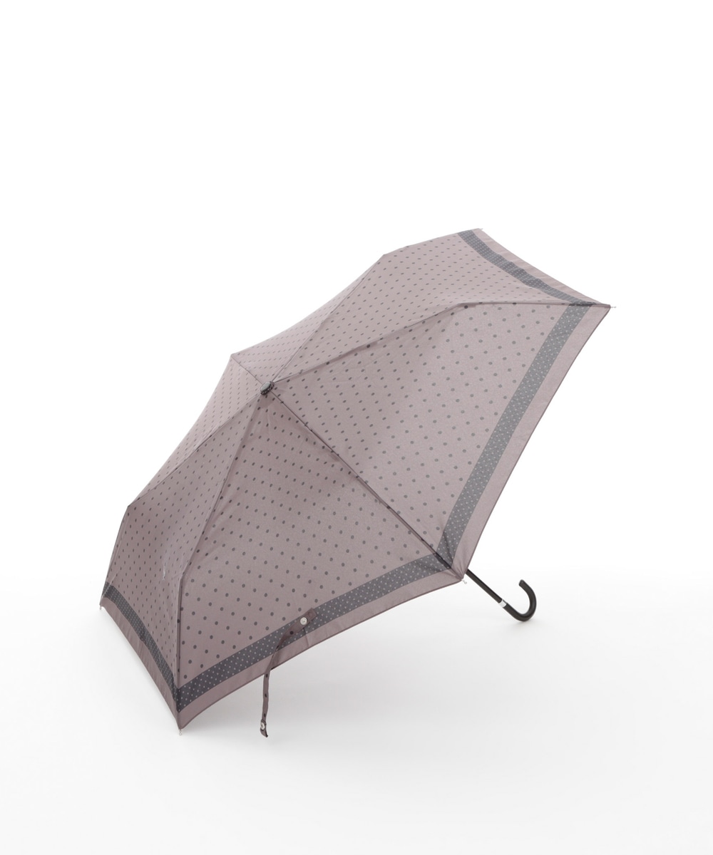 折りたたみ傘・折りたたみ日傘 ドットライン晴雨兼用折りたたみ傘 雨傘