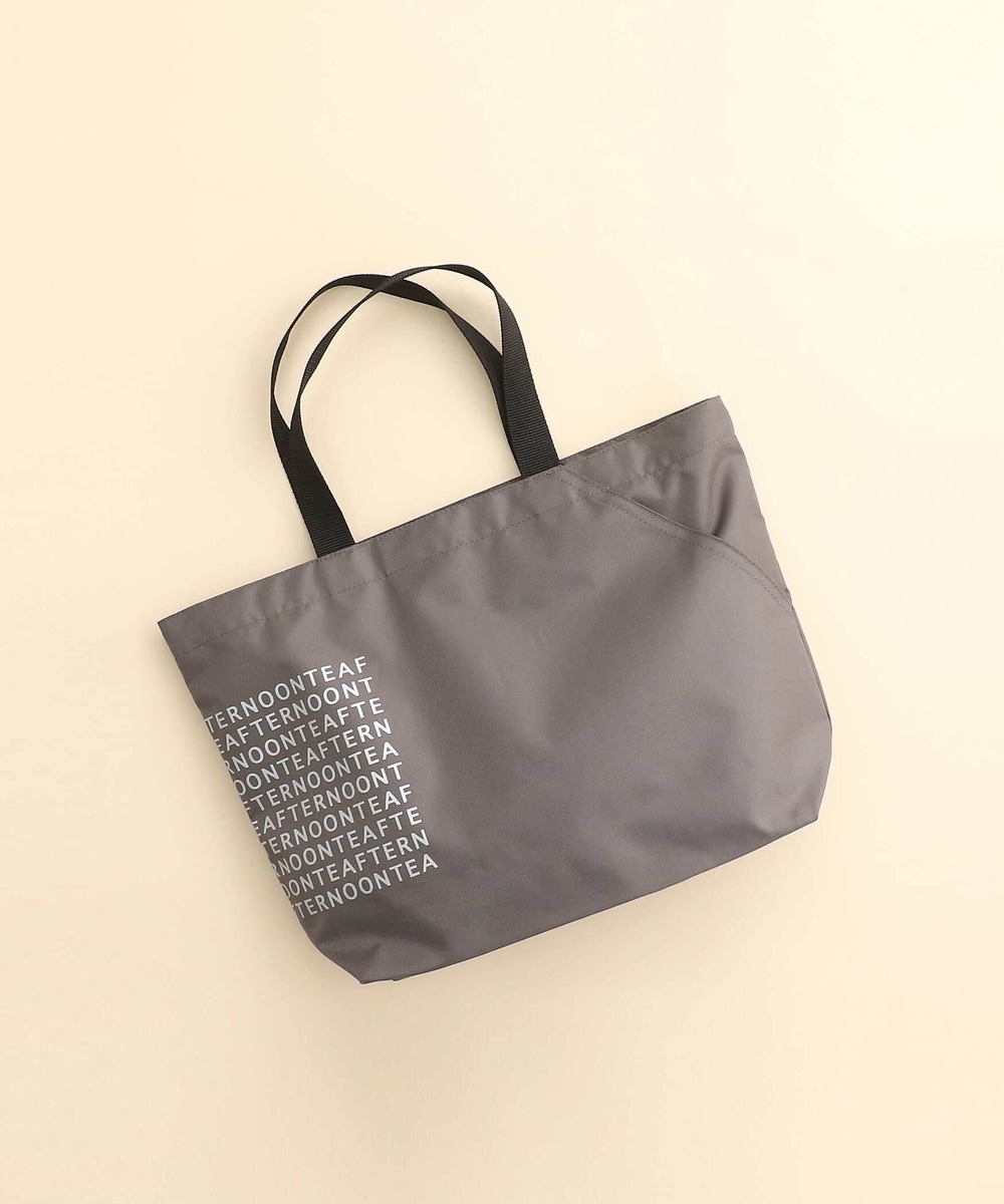 Cherish Pale Blue Dot スリットポケット付きロゴバッグs バッグ アフタヌーンティー リビング公式通販サイト