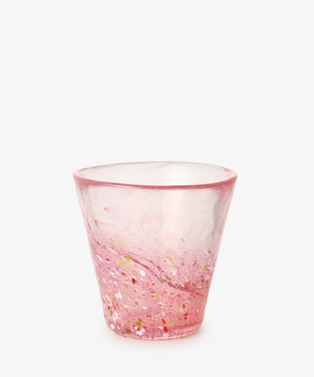 グラス・コップ 江戸硝子桜タンブラー