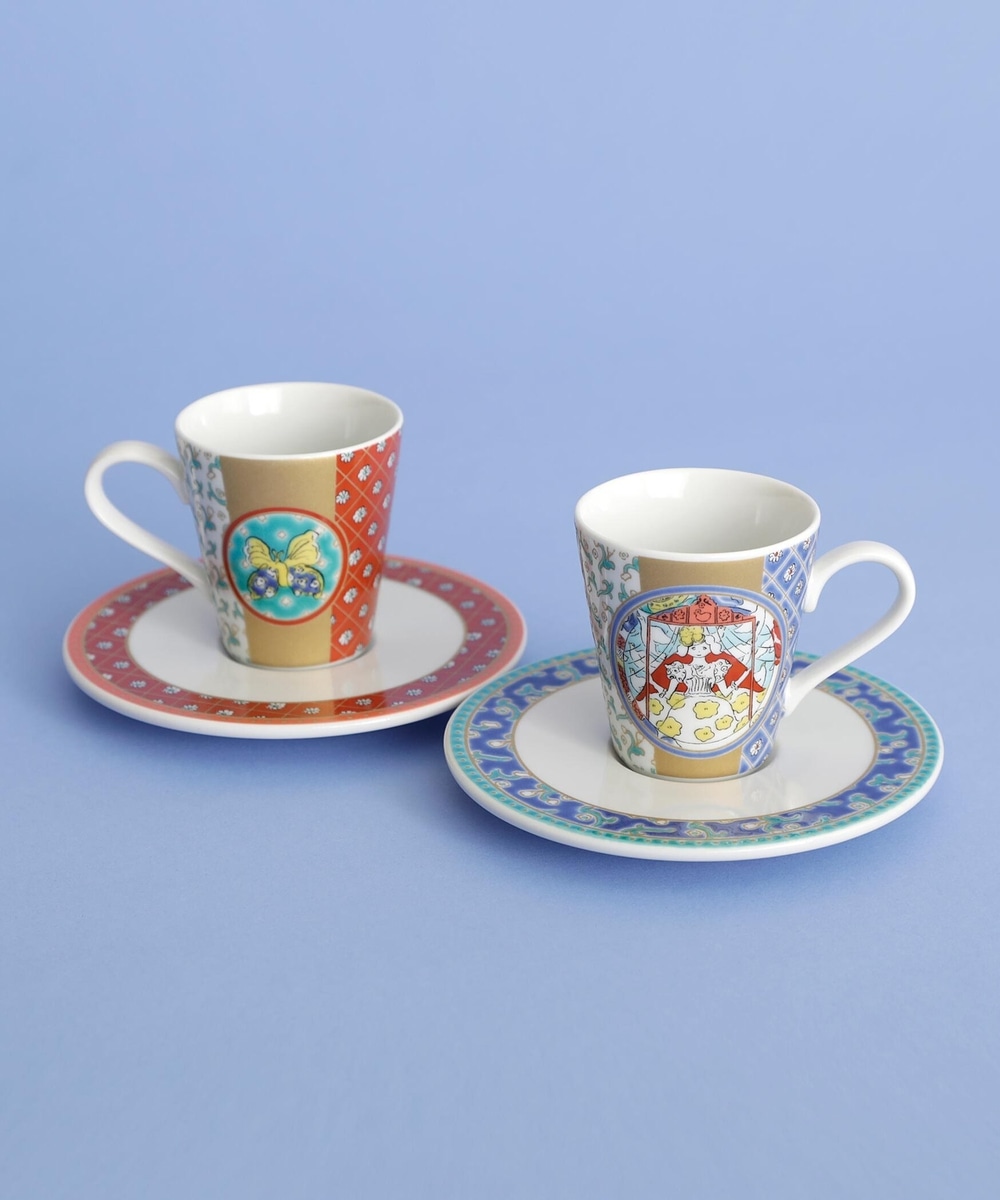 九谷焼カップ ソーサーぺアセット 北澤平祐 ダイニング アフタヌーンティー公式通販サイト