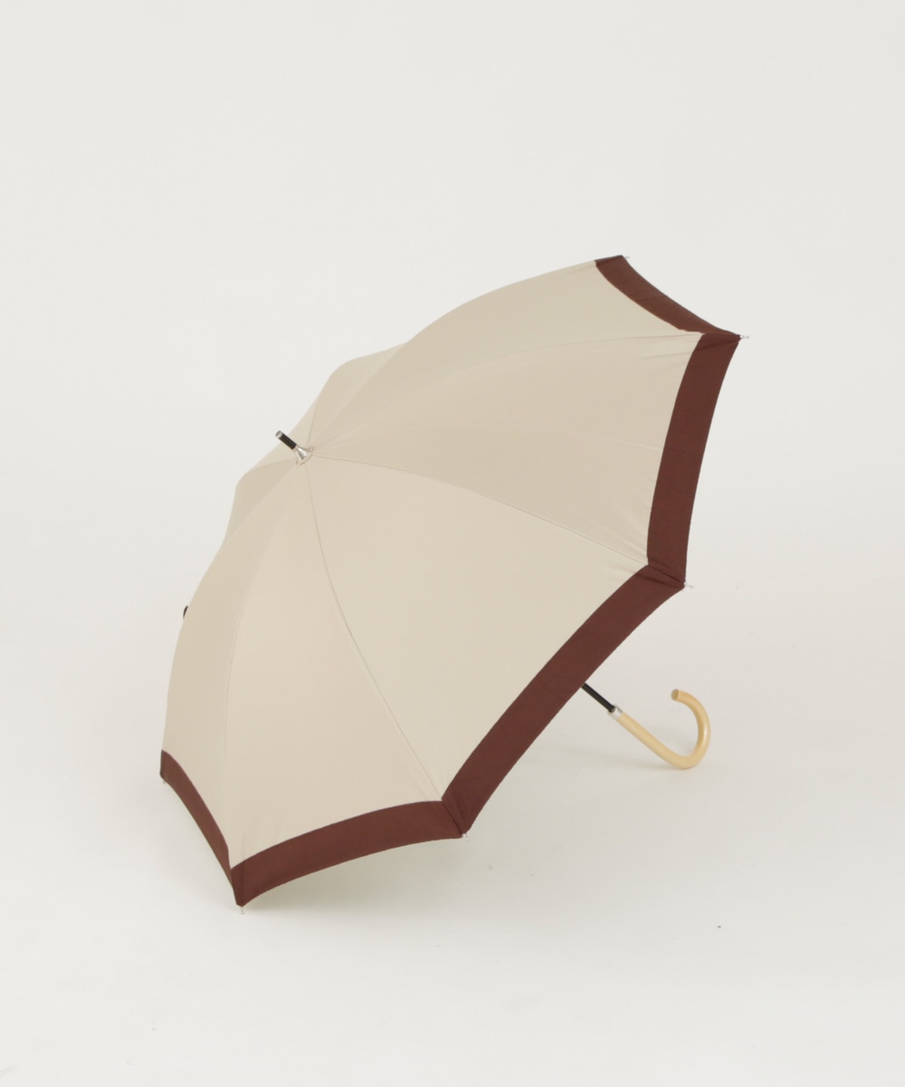 日傘（折りたたみ・長傘・晴雨兼用） グログランテープ晴雨兼用長傘 日傘