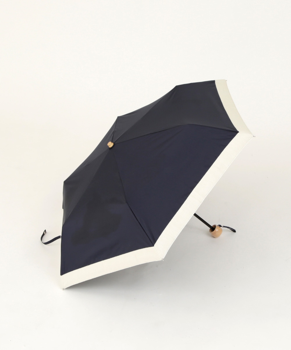 日傘（折りたたみ・長傘・晴雨兼用） グログランテープ晴雨兼用折りたたみ傘 日傘