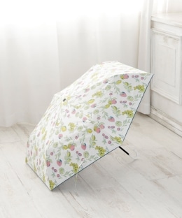 フルーツ柄晴雨兼用折りたたみ傘 雨傘