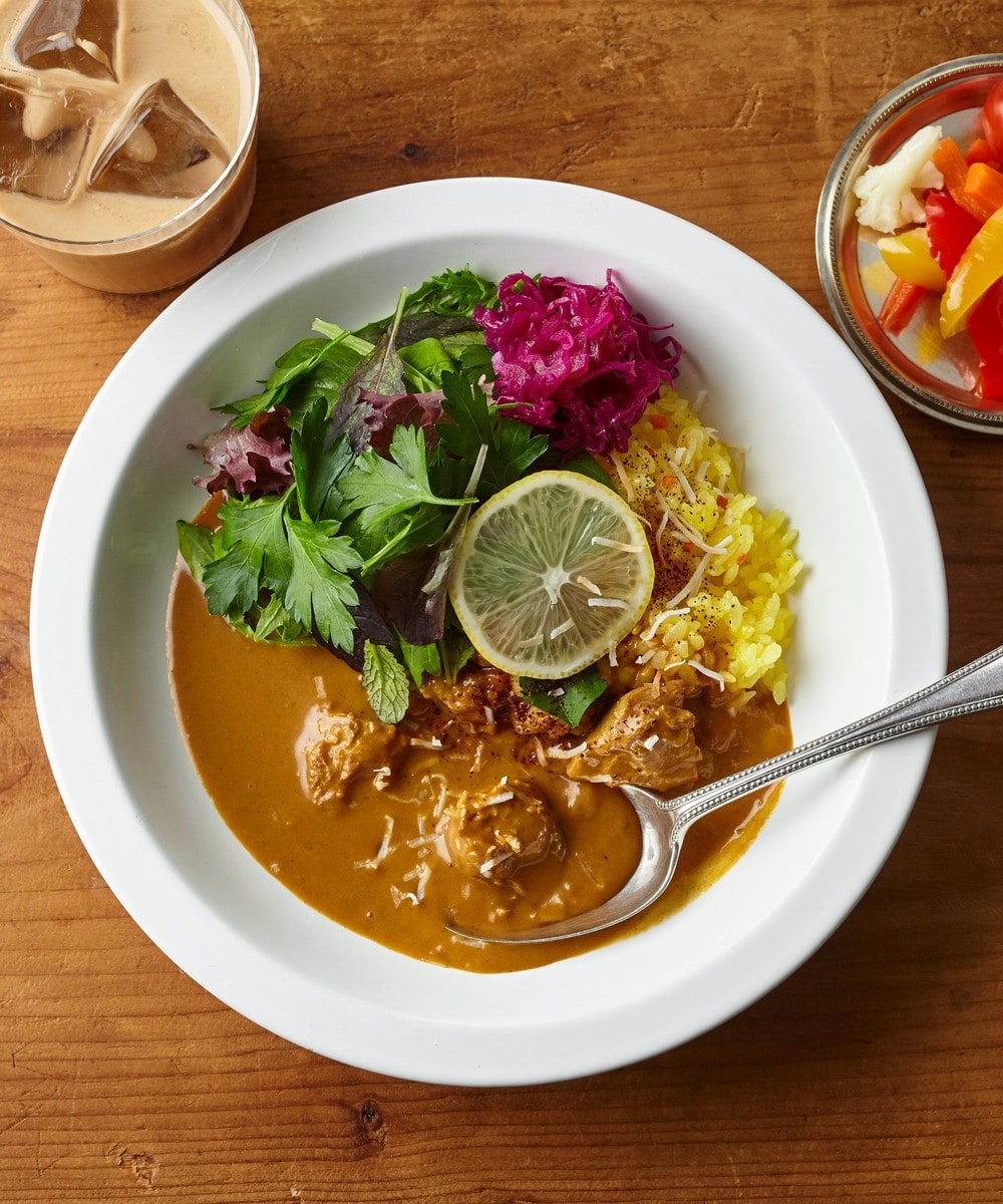アフタヌーンティーのチキンとレモンのクリーミーカレー