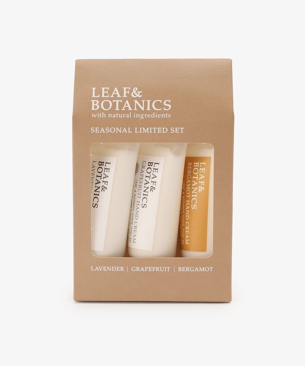 ハンドクリーム ハンドクリーム3本セット/LEAF&BOTANICS