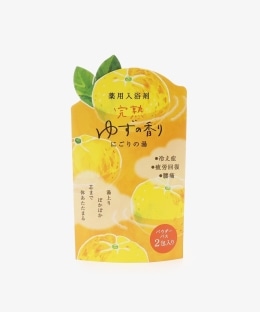 フルーツメドレー薬用入浴剤パウダーバスセット ゆず&青ゆず