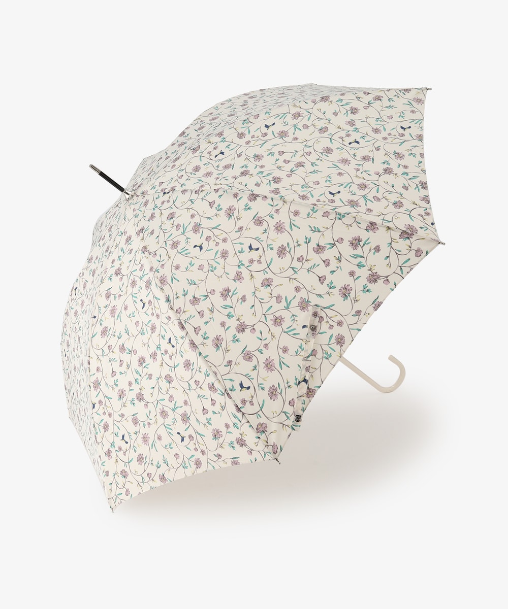長傘・日傘 フラワープリント晴雨兼用長傘 雨傘