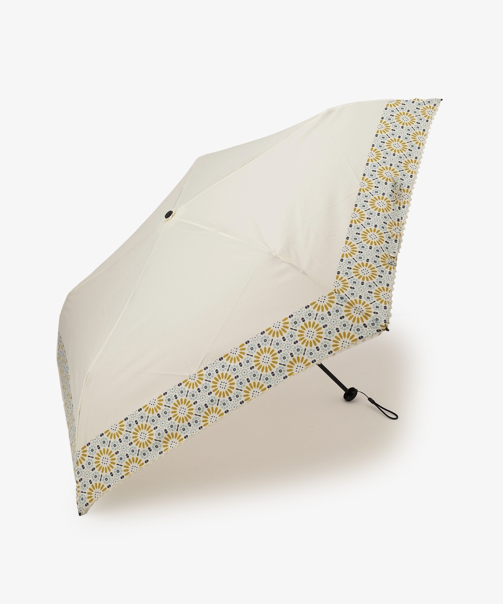 雨傘 モザイク柄軽量折りたたみ傘 雨傘