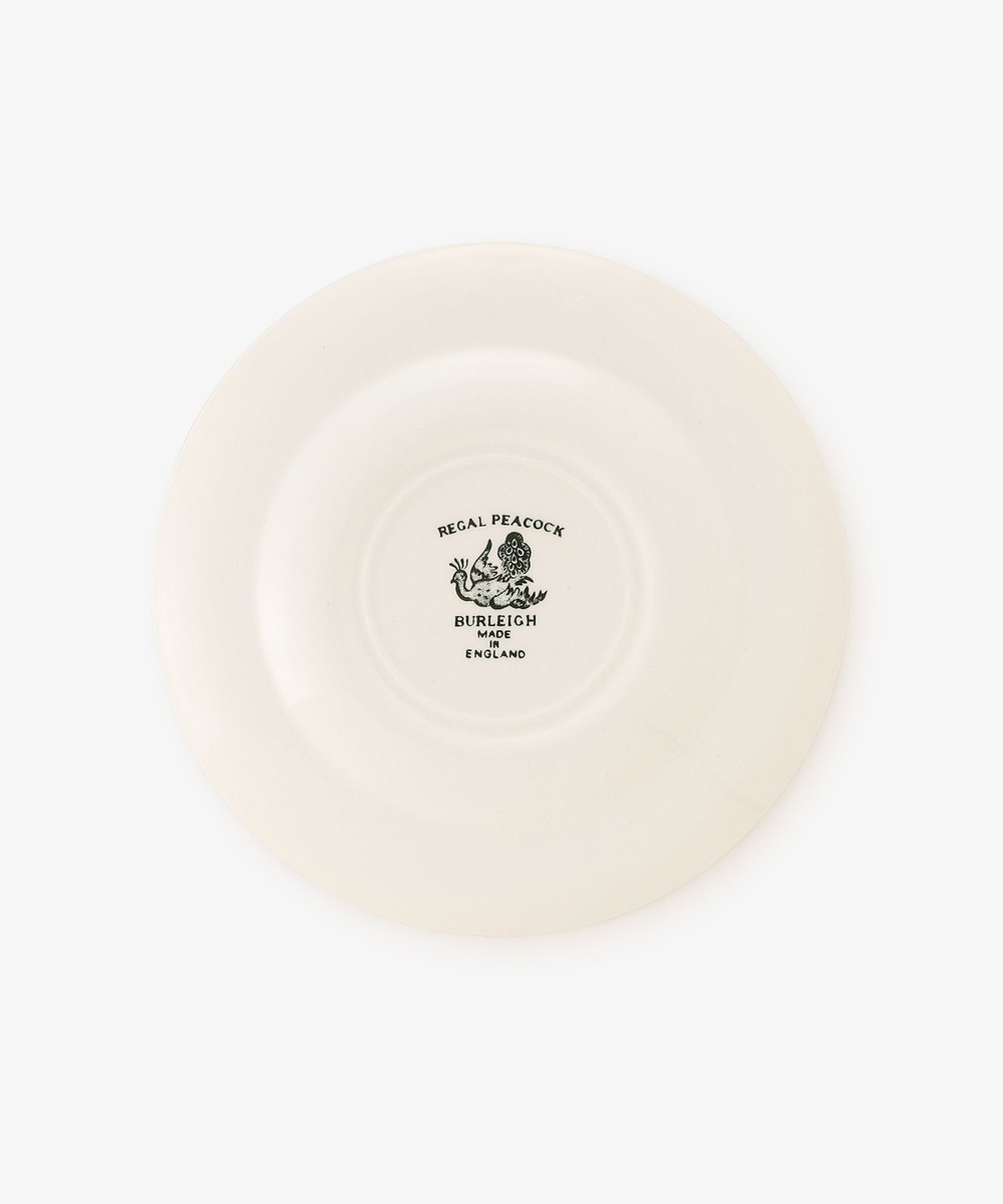プレート 17.5cm グリーンリーガルピーコック/Burleigh | アフタヌーン