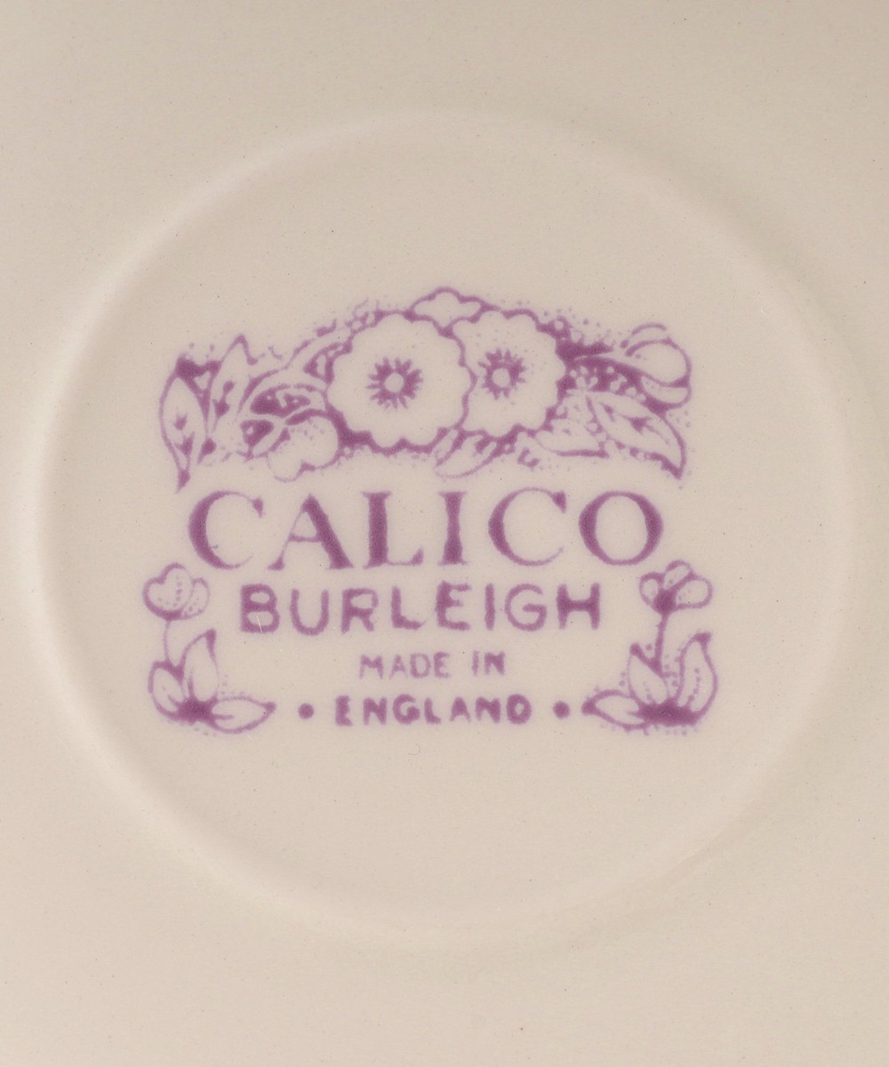 カップソーサー/ブロッサムキャリコ/Burleigh | アフタヌーンティー