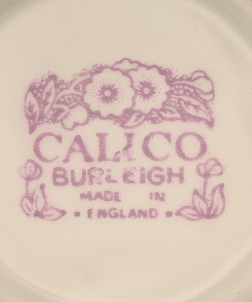 ティーポット 580ml ブロッサムキャリコ/Burleigh | アフタヌーン