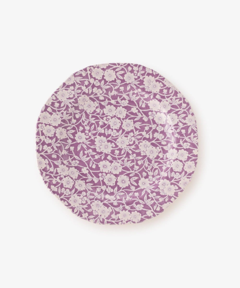 プレート・皿 プレート 19cm/ブロッサムキャリコ/Burleigh