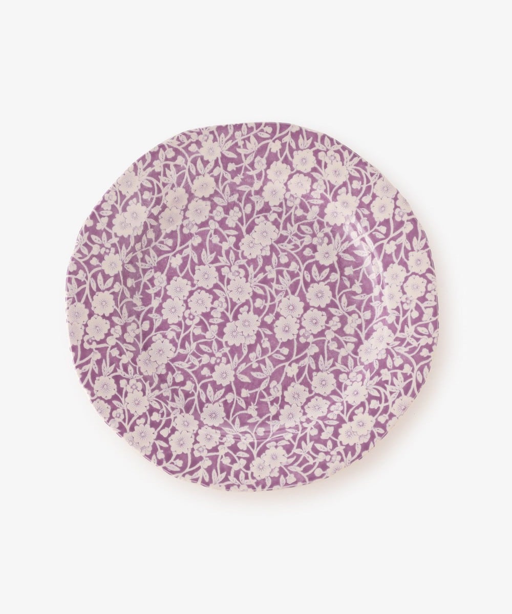 プレート・皿 プレート 21.5cm/ブロッサムキャリコ/Burleigh