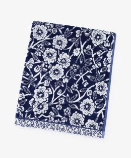 バスタオル/ブルーキャリコ/Burleigh×Bedeck