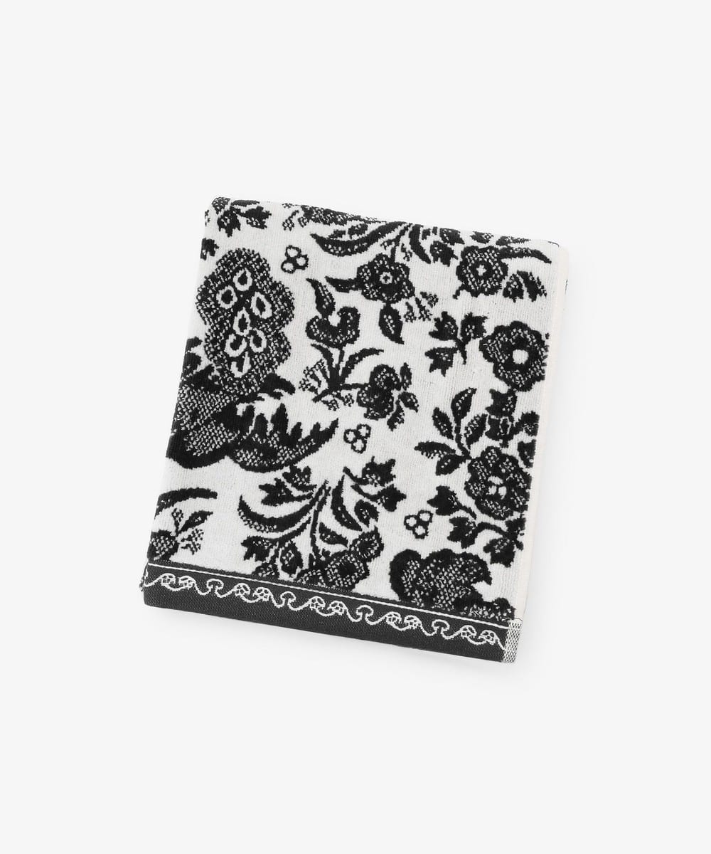 フェイスタオル・バスタオル フェイスタオル/ブラックリーガルピーコック/Burleigh×Bedeck