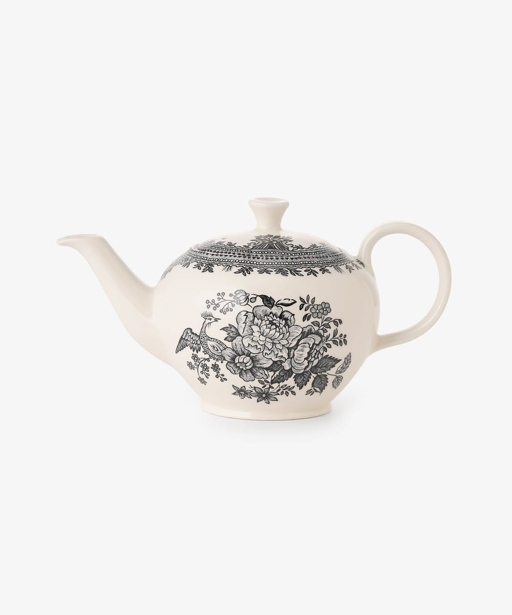 ポット ティーポット 500ml ブラックアジアティックフェザンツ/Burleigh