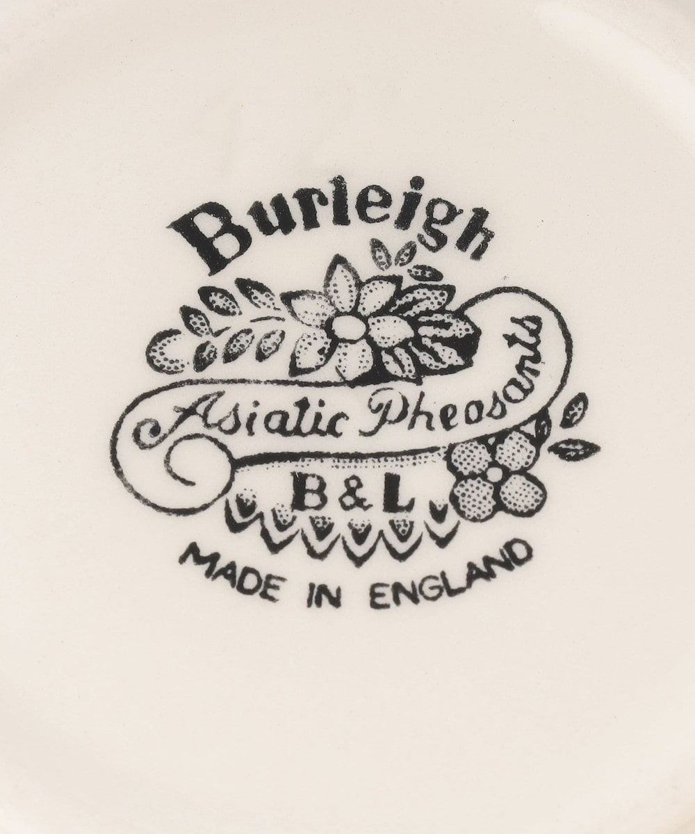 ティーポット 500ml ブラックアジアティックフェザンツ/Burleigh