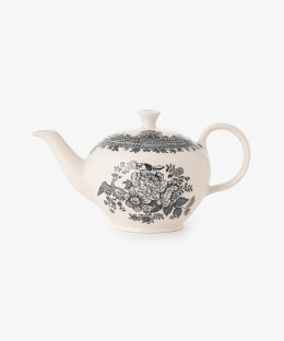 ティーポット 500ml ブラックアジアティックフェザンツ/Burleigh
