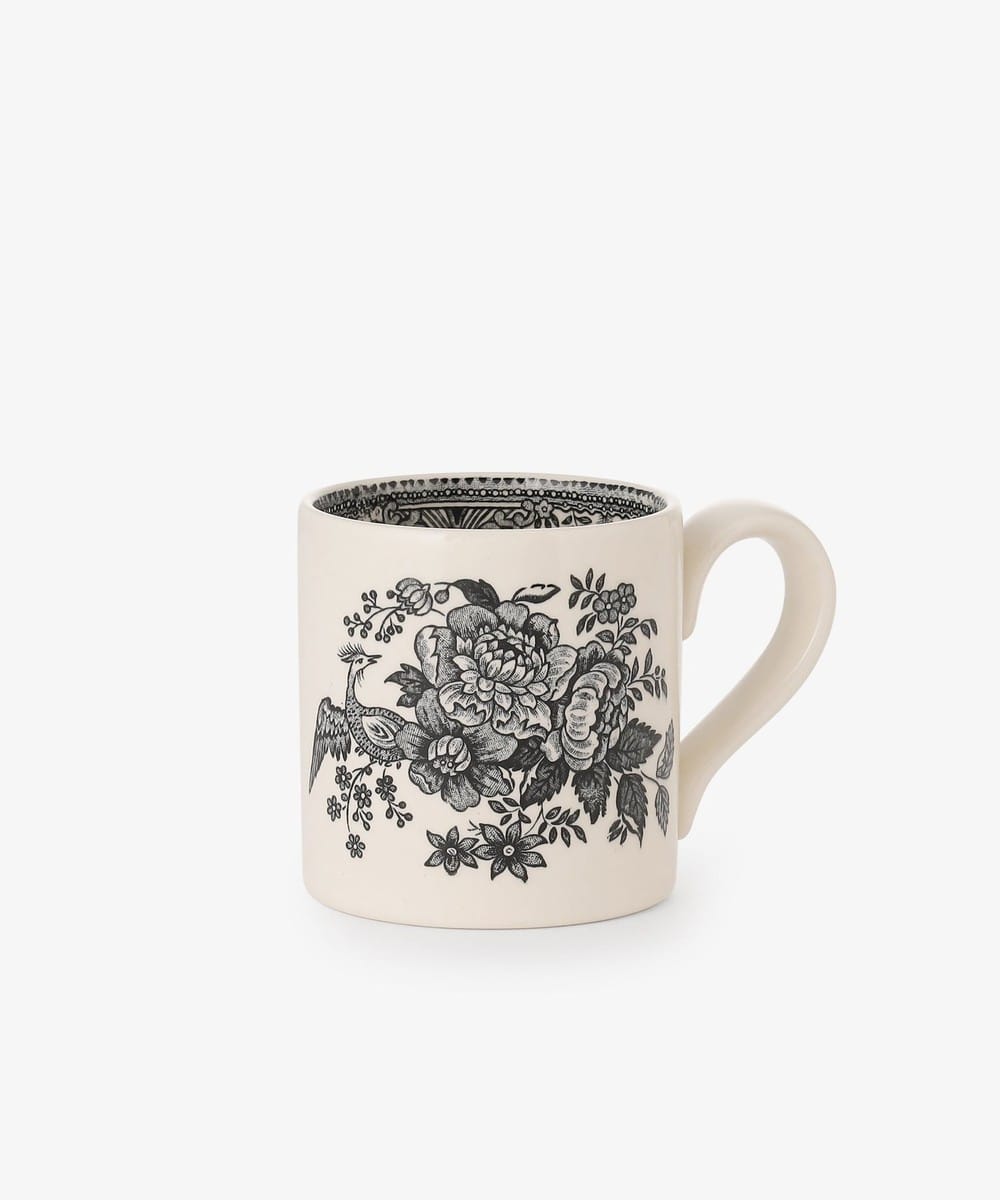マグカップ・カップ＆ソーサー マグカップ 284ml ブラックアジアティックフェザンツ/Burleigh
