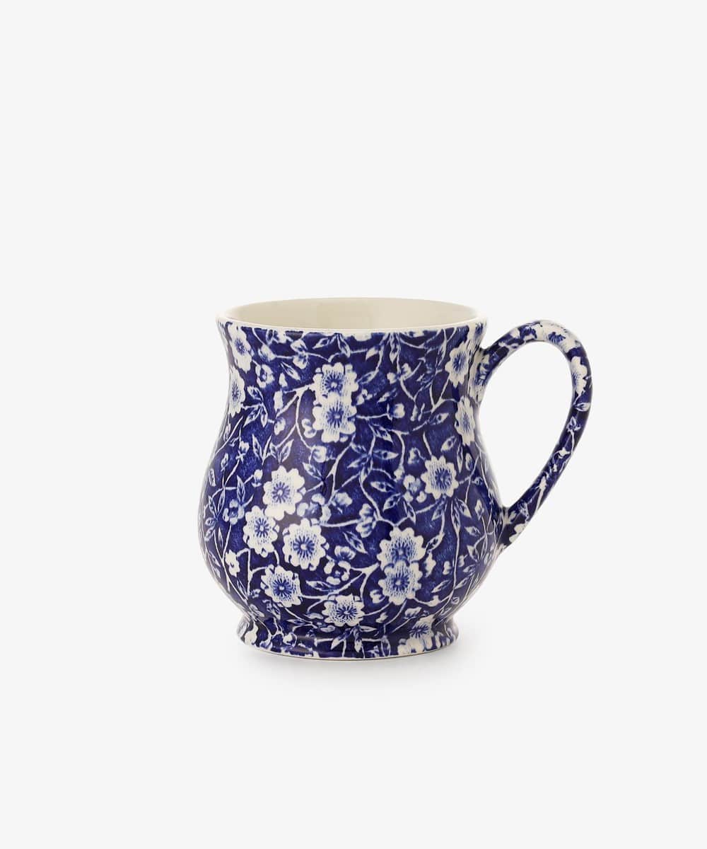 ティー＆コーヒーグッズ サンドリガムマグカップ ブルーキャリコ/Burleigh
