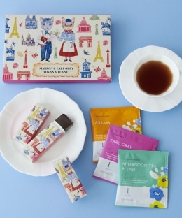 栗＆アールグレイ羊羹と紅茶のセット/Afternoon Tea TEAROOM/ナタリー・レテ
