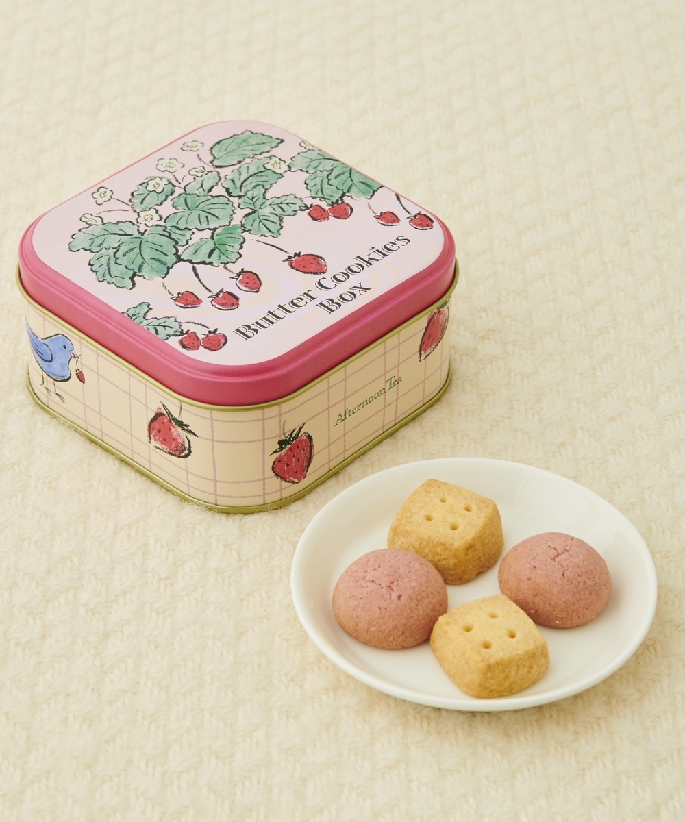 お菓子・食品 2種のバタークッキーボックス/Afternoon Tea TEAROOM/塩川いづみ