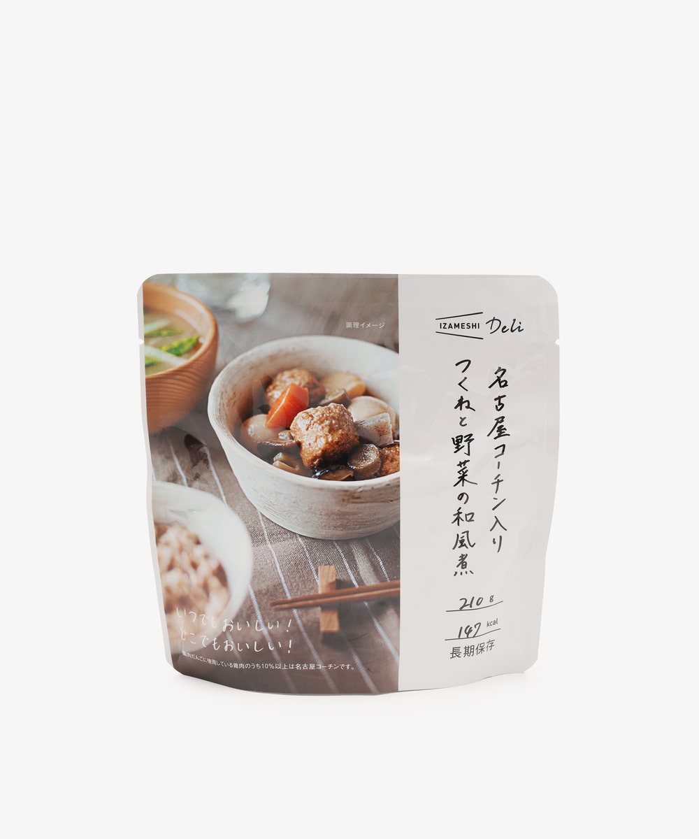 名古屋コーチン入りつくねと野菜の和風煮/イザメシDeli: 紅茶・フード 