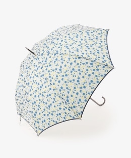 フラワー柄長傘 雨傘