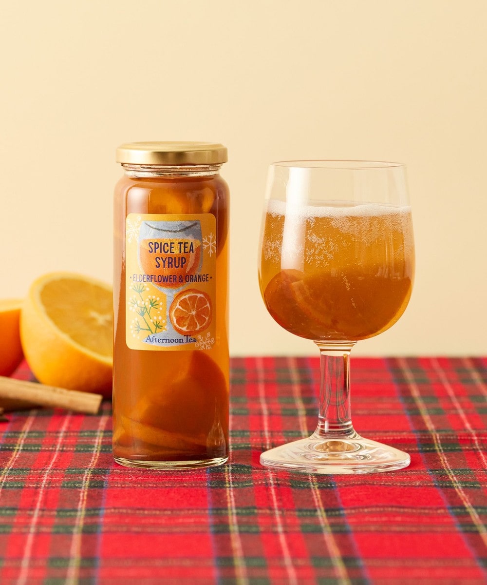 お菓子・食品 スパイスティーシロップ エルダーフラワー&オレンジ/Afternoon Tea TEAROOM/サクマユウコ