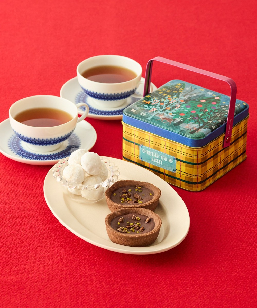 お菓子・食品 クリスマスティータイムバスケット/Afternoon Tea TEAROOM/サクマユウコ