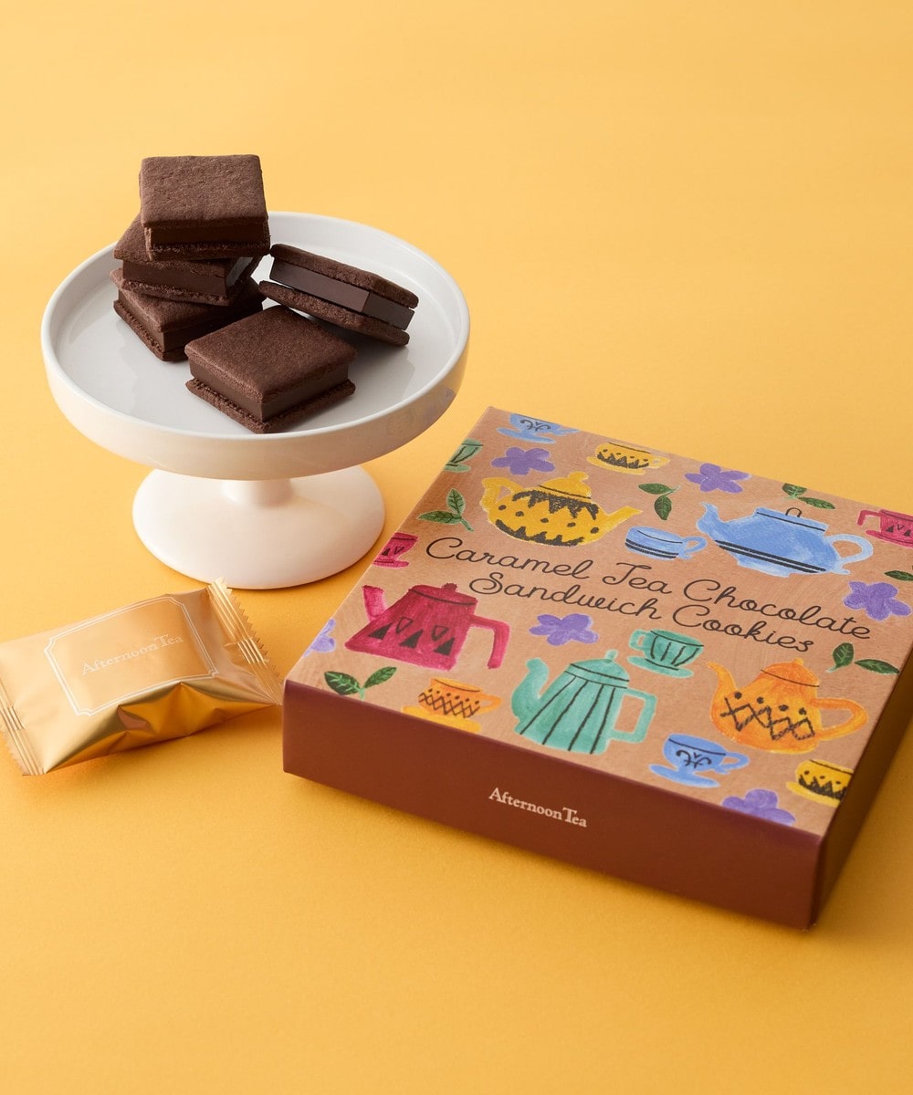 お菓子・食品 キャラメルティーチョコサンド/Afternoon Tea TEAROOM/サクマユウコ