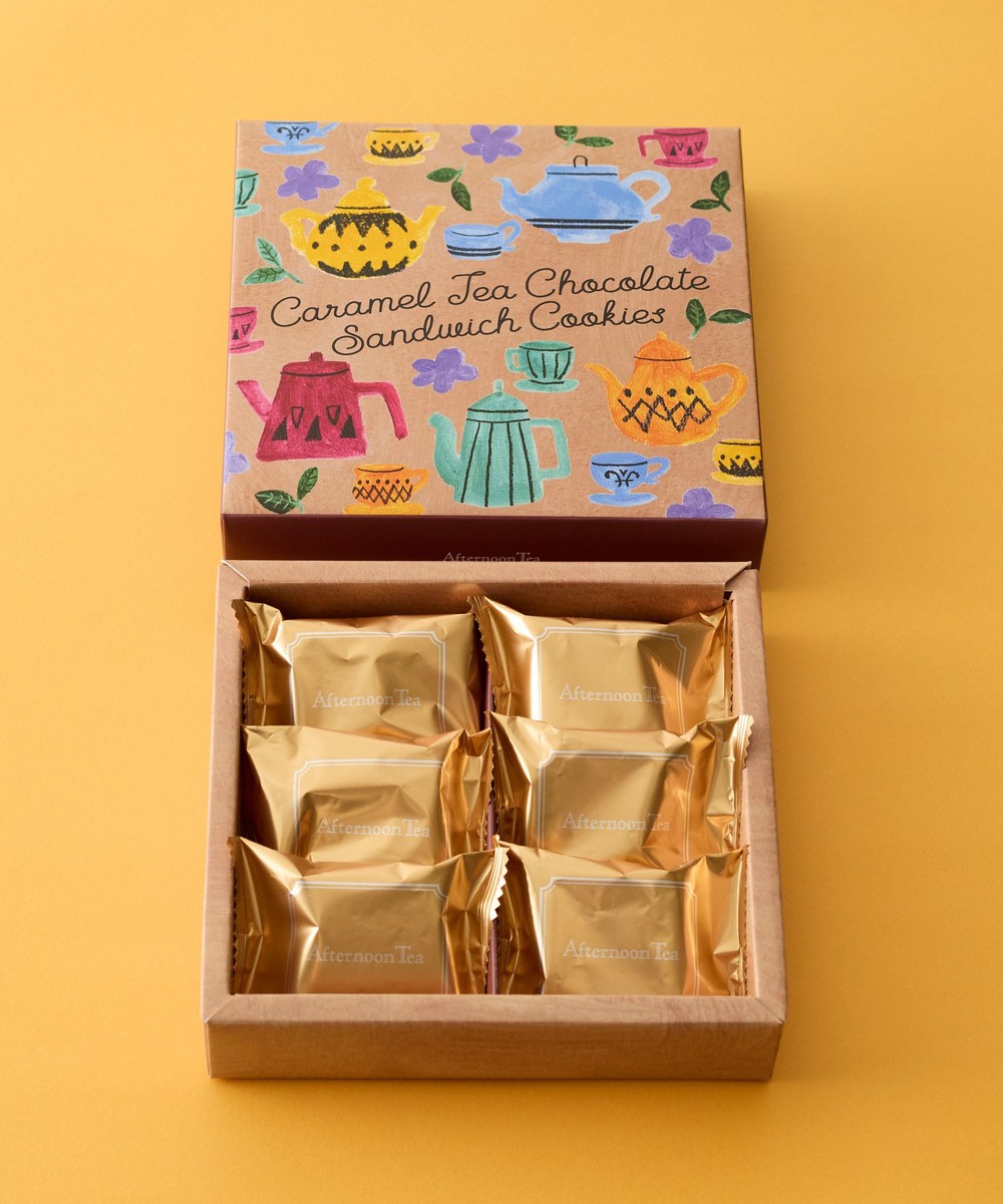キャラメルティーチョコサンド/Afternoon Tea TEAROOM/サクマユウコ