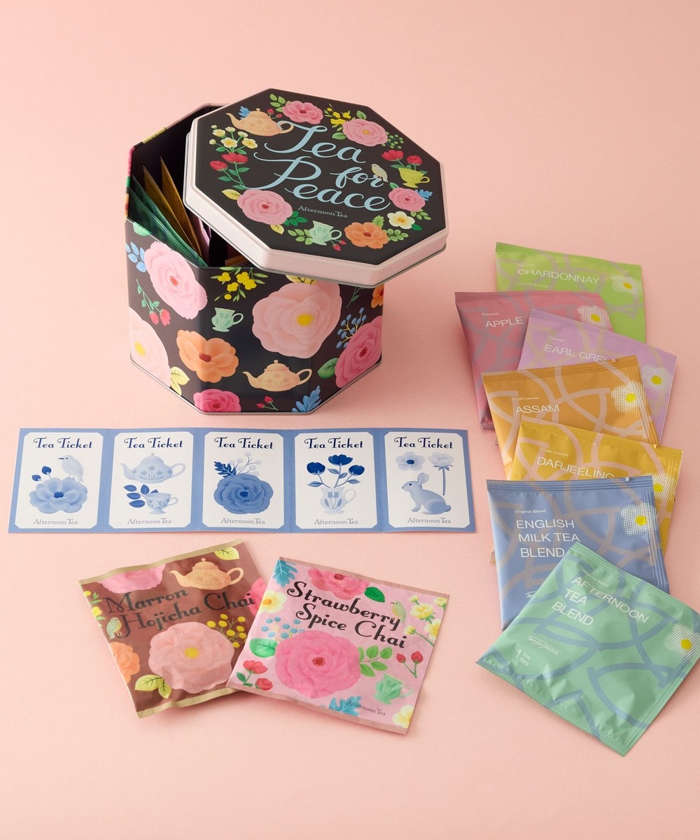 Tea for Peace BOX/Afternoon Tea TEAROOM/Mimi Kim | アフタヌーン