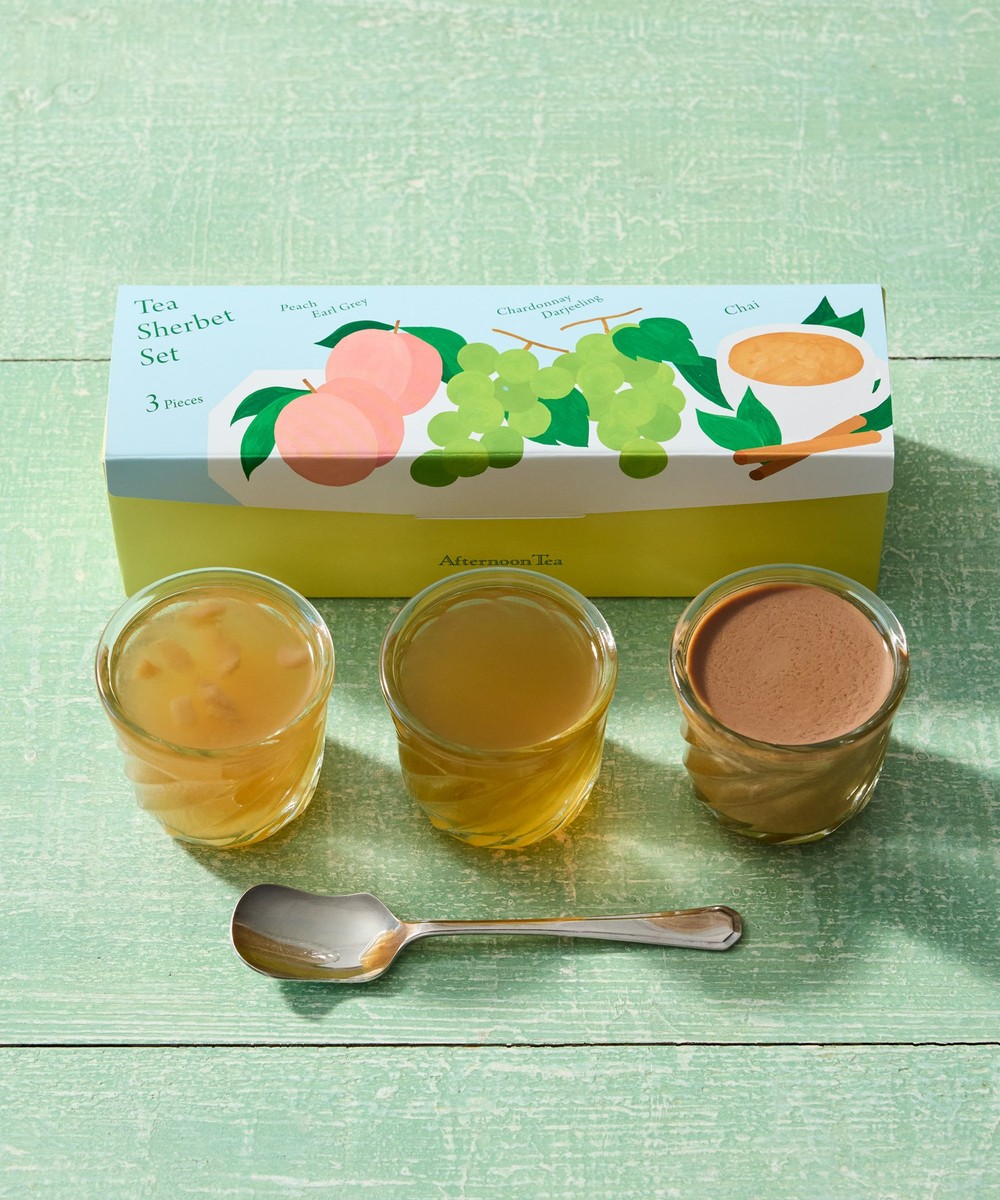 お菓子・食品 ティーシャーベット3個セット/Afternoon Tea TEAROOM