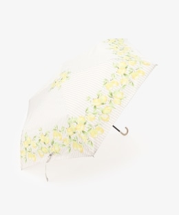 レモンストライプ折りたたみ傘 雨傘