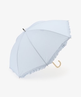フリル晴雨兼用長傘 日傘