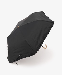 フリル晴雨兼用折りたたみ傘 日傘